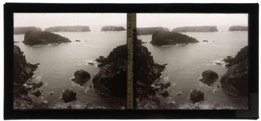 1 vue  - Belle-Île : rochers de Goulphar / Walker (ouvre la visionneuse)