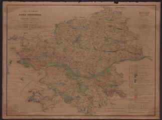 1 vue  - Carte géologique du département de Loire-Inférieure, par Frédéric Cailliaud directeur conservateur du musée d\'histoire naturelle de Nantes / Cailliaud (ouvre la visionneuse)