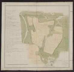 2 vues  - Plan d\'un terrein appartenant à plusieurs particuliers............ / Ulliac (Géomètre). 1762 (ouvre la visionneuse)