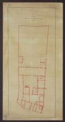 1 vue  - Plan de la maison de la Retraite des hommes. 1791 (ouvre la visionneuse)