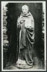2 vues  - [Chapelle de Pommeleuc, statue de saint Vincent.]. S.d. (ouvre la visionneuse)